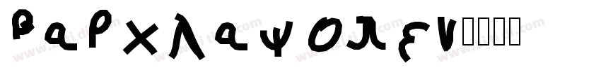 Barclay Open字体转换